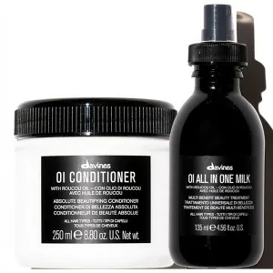 Davines - Pack OI Conditioner 250 ml + Lait tout-en-un 135 ml
